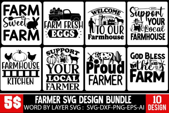 Download FarmHouse SVG BUndle - Premium Bundle