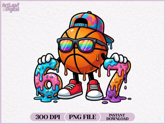 Download 6 7 Six Seven Viral Meme Basketball Drip - 6 7 Collection