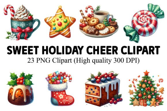 Download Sweet Holiday Cheer Clipart - Holiday cheer Collection