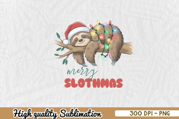 Download Merry Slothmas Holiday Cheer Xmas PNG - Holiday cheer Collection
