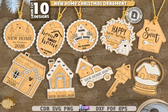 Download New Home Christmas Ornaments Bundle - Christmas ornaments bundle Collection