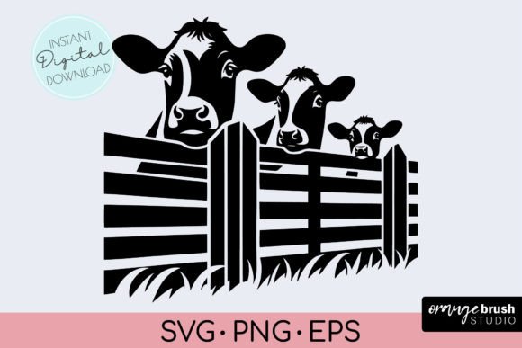 Download Cow SVG | Farmhouse SVG File for Cricut - Premium Bundle